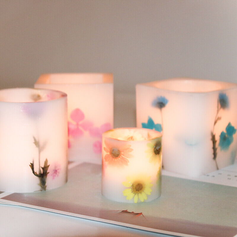 Candle Making Reno - Cetakan Akrilik untuk Lilin Aromaterapi, Wadah