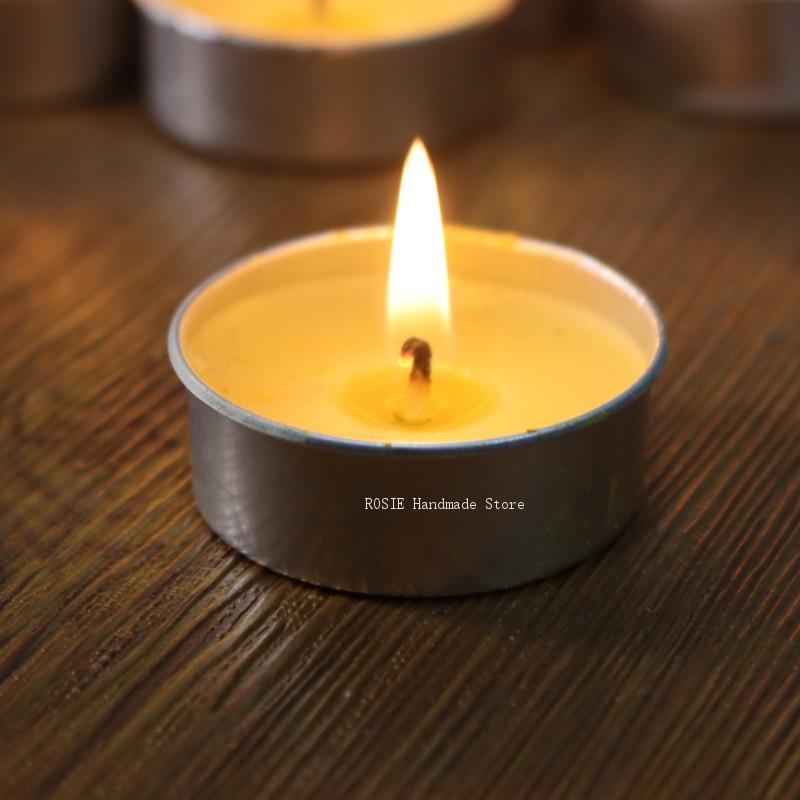 Candle Making Reno - Kotak aluminium bundar lilin teh kosong