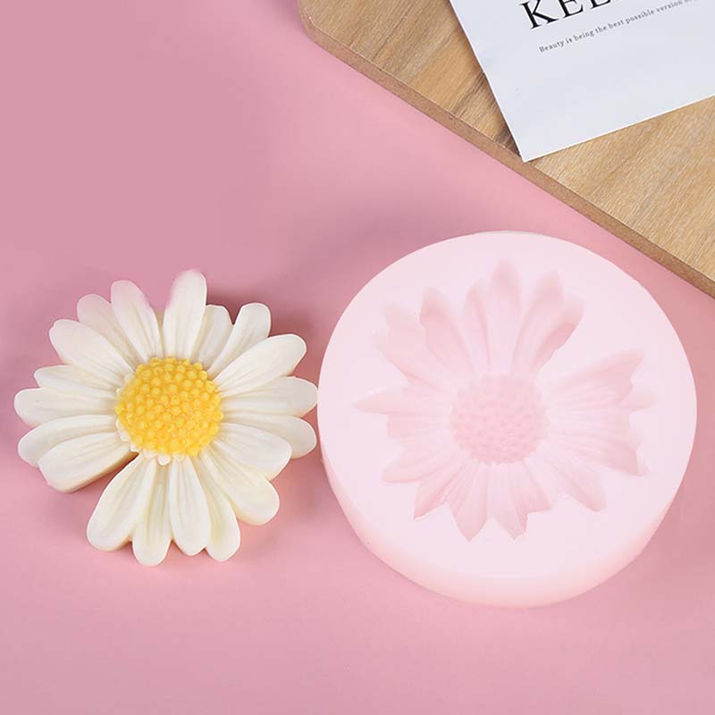 Candle Making Reno - DIY cetakan silikon lilin Daisy bunga