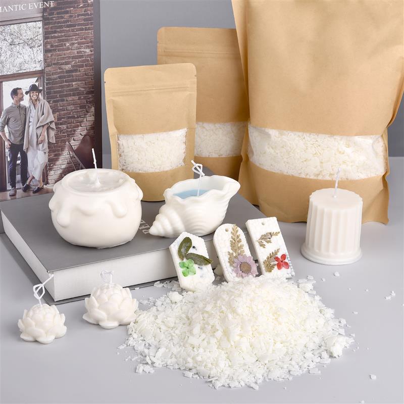 50-1000g lilin kedelai murni a - Candle Making Bath ulasan dan harga