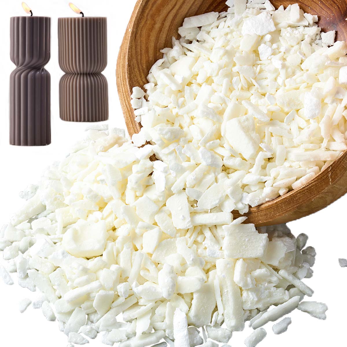1 Pon Lilin Kedelai Putih Murn - Candle Making Business ulasan dan harga
