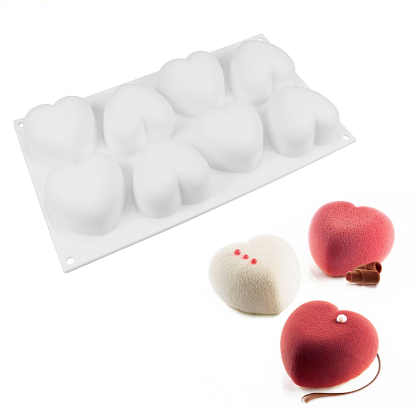 Love Heart cetakan sabun silik - Candle Making Business ulasan dan harga