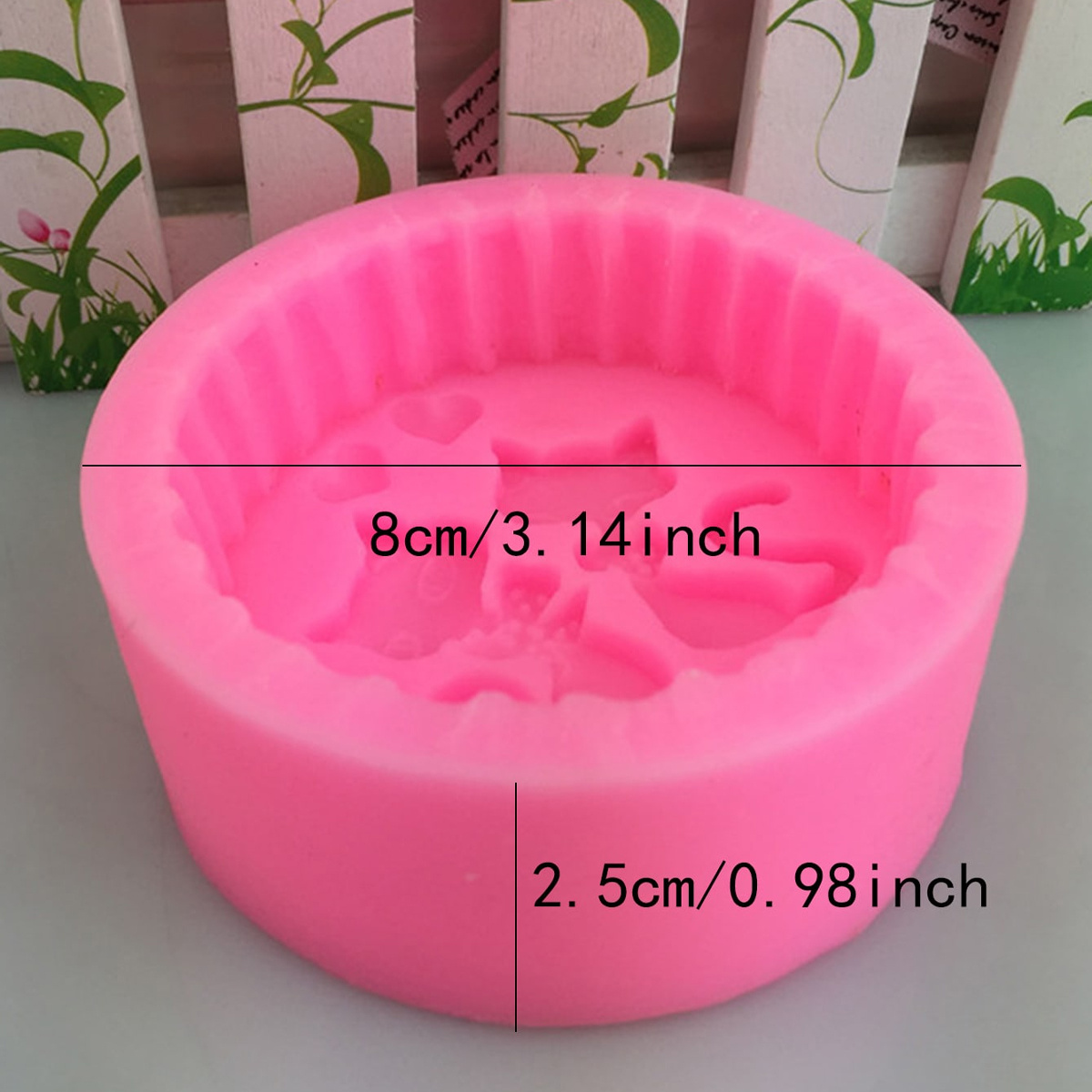 1 Buah Cetakan Sabun Silikon B - Candle Making Reno ulasan dan harga
