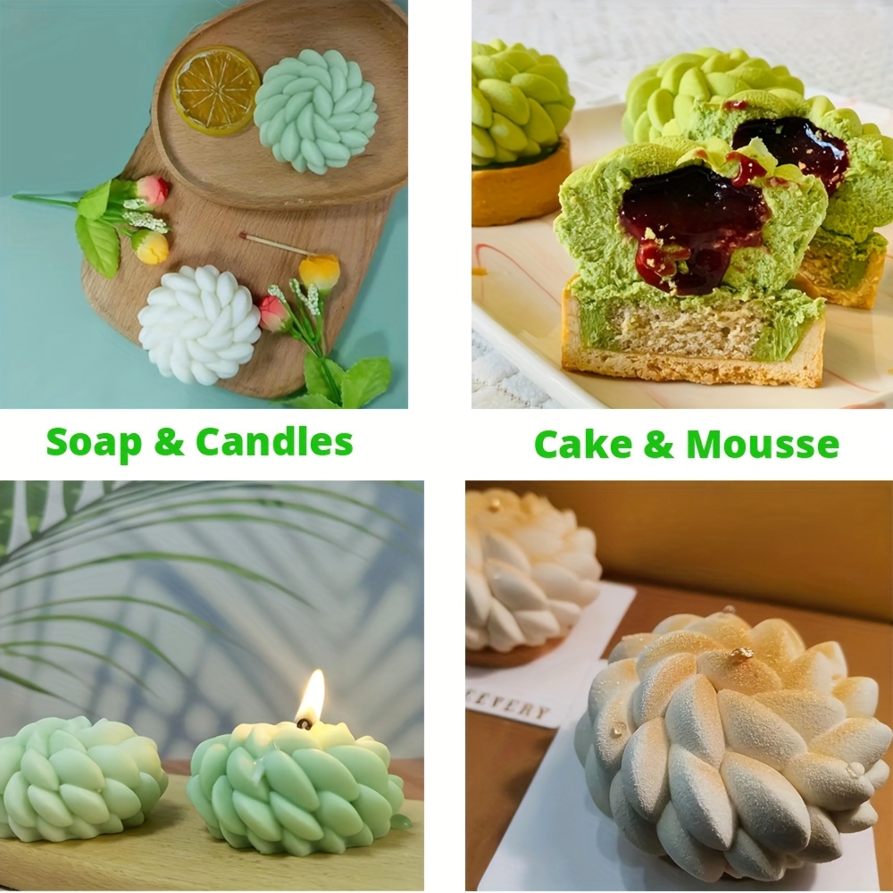 1 Cetakan Kue Santa Ana Floral - Candle Making Bath ulasan dan harga