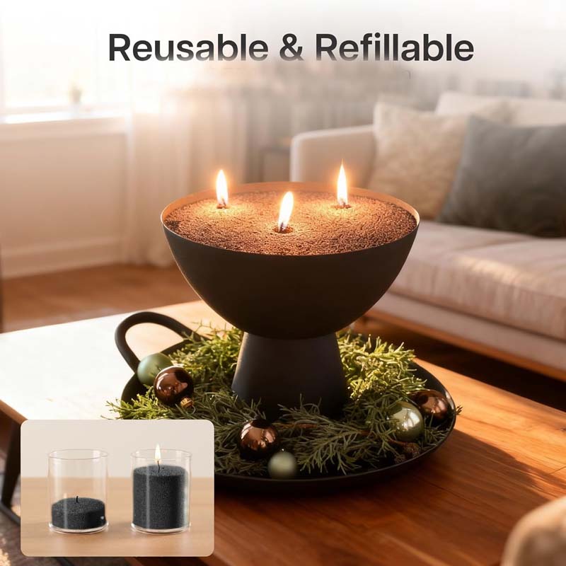 Pasir Lilin Hitam dengan Sumbu - Candle Making Reno ulasan dan harga